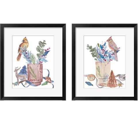 Warm Wishes 2 Piece Framed Art Print Set by Melissa Wang