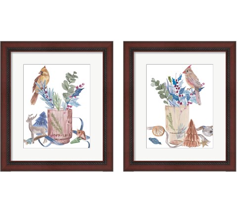 Warm Wishes 2 Piece Framed Art Print Set by Melissa Wang