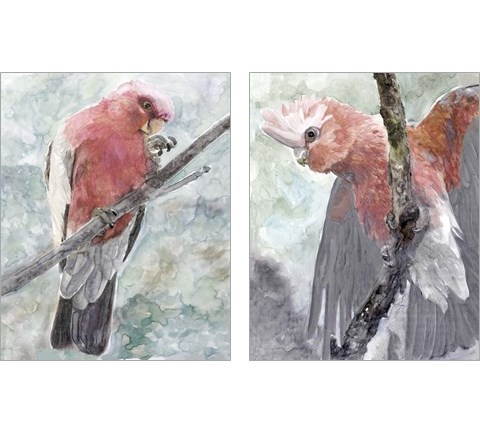 Tropic Parrot 2 Piece Art Print Set by Stellar Design Studio