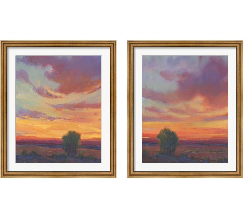 Fire in the Sky 2 Piece Framed Art Print Set by Timothy O'Toole