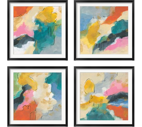 Daydream  4 Piece Framed Art Print Set by Silvia Vassileva