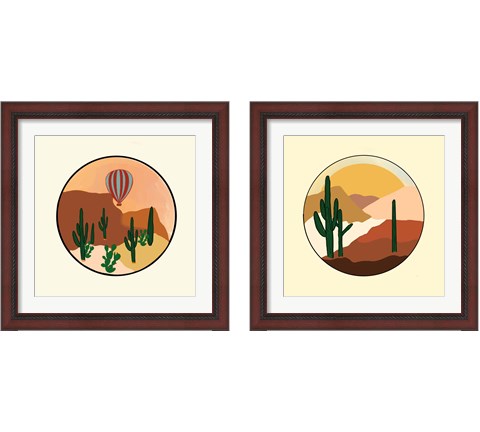 Desert 2 Piece Framed Art Print Set by Ashley Singleton