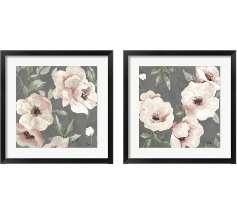 Dusty Rose 2 Piece Framed Art Print Set by Patricia Pinto