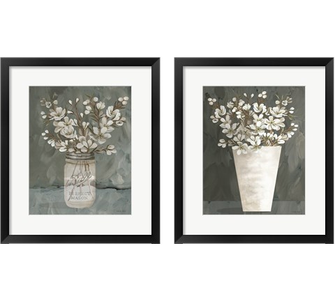 Spring Blooms 2 Piece Framed Art Print Set by Cindy Jacobs