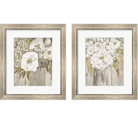 Golden Age Floral 2 Piece Framed Art Print Set by Ramona Murdock