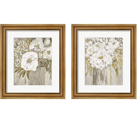 Golden Age Floral 2 Piece Framed Art Print Set by Ramona Murdock