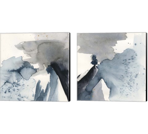 Winter Current 2 Piece Canvas Print Set by Victoria Barnes