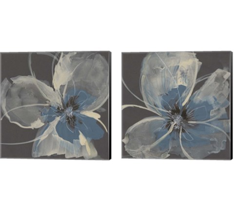 Expressive Petals 2 Piece Canvas Print Set by Jennifer Goldberger
