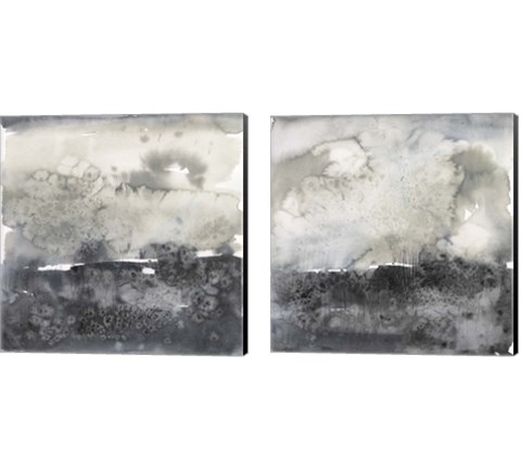 Salted Horizon 2 Piece Canvas Print Set by Jennifer Goldberger