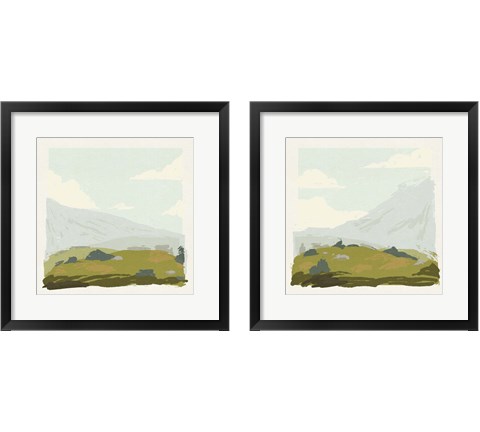 Alpine Ascent  2 Piece Framed Art Print Set by Jacob Green