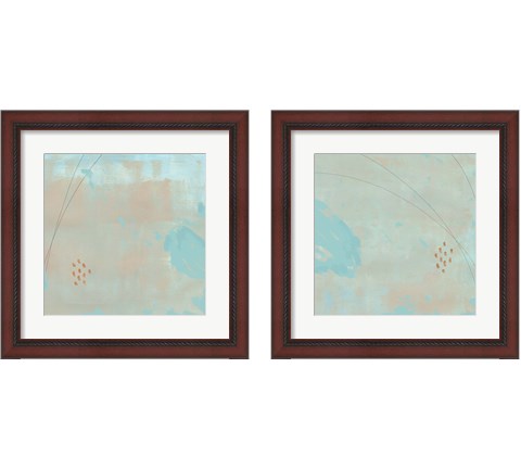 Spring Abstract 2 Piece Framed Art Print Set by Jacob Green