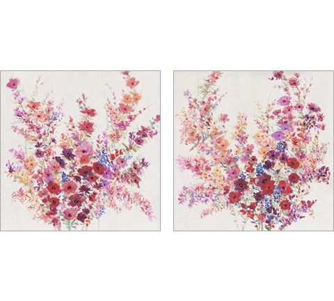 Flowers on a Vine 2 Piece Art Print Set by Timothy O'Toole