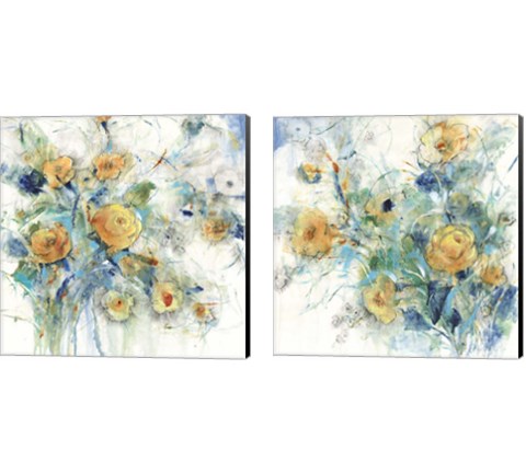 Flower Study 2 Piece Canvas Print Set by Timothy O'Toole