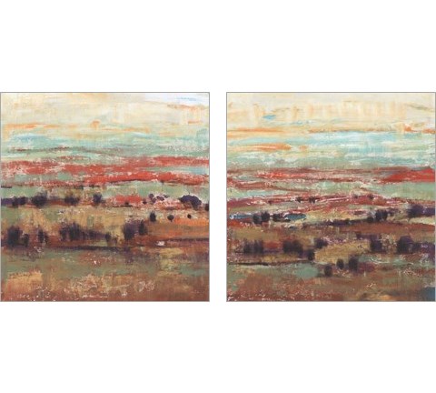 Divided Landscape 2 Piece Art Print Set by Timothy O'Toole