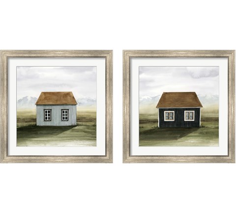 Nordic Cottage 2 Piece Framed Art Print Set by Grace Popp