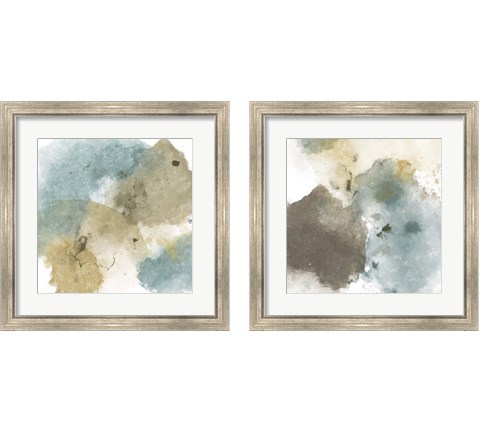 Fading Pieces  2 Piece Framed Art Print Set by Alonzo Saunders