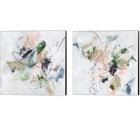 Approaching Spring 2 Piece Canvas Print Set by Melissa Wang