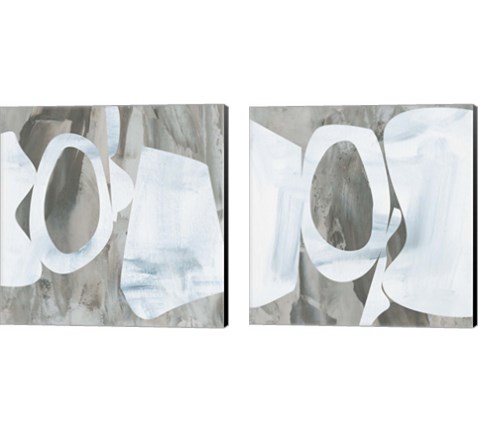 Cave Formation 2 Piece Canvas Print Set by Melissa Wang