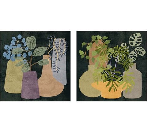 Decorative Vases 2 Piece Art Print Set by Melissa Wang