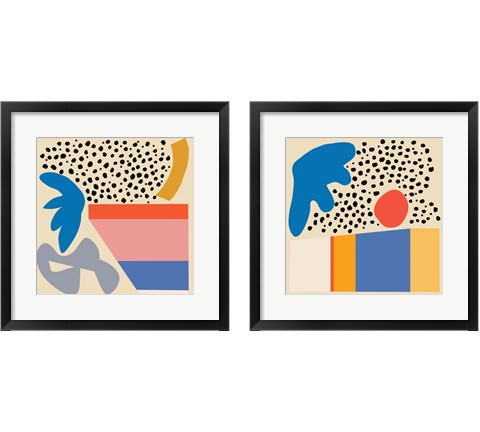 The 90's 2 Piece Framed Art Print Set by Melissa Wang