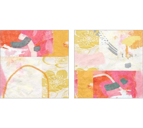 Kimono 2 Piece Art Print Set by Suzanne Nicoll