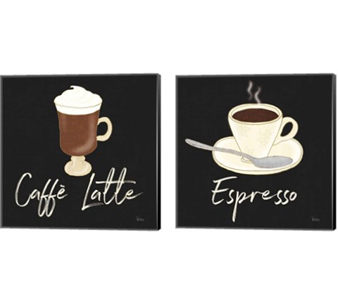 Fresh Coffee 2 Piece Canvas Print Set by Veronique Charron