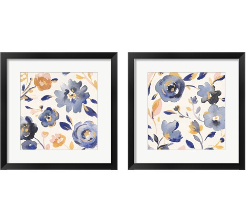 May Flowers 2 Piece Framed Art Print Set by Danhui Nai
