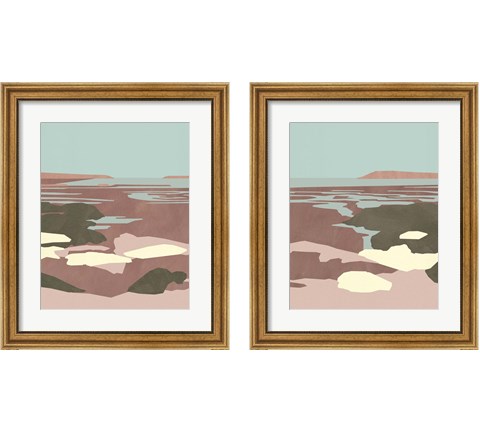 Saltwater Sea 2 Piece Framed Art Print Set by Jacob Green