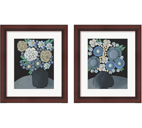 Gathering Floral 2 Piece Framed Art Print Set by Regina Moore