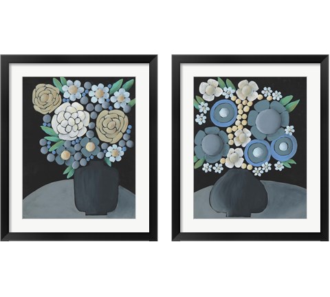 Gathering Floral 2 Piece Framed Art Print Set by Regina Moore