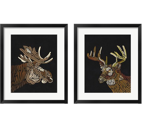 Forest Dweller 2 Piece Framed Art Print Set by Regina Moore