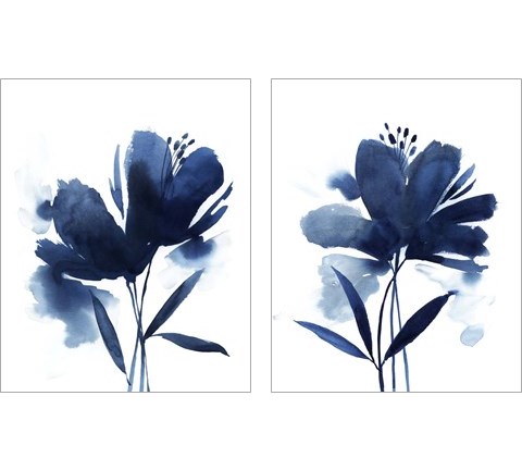 Blazing Bloom 2 Piece Art Print Set by Grace Popp