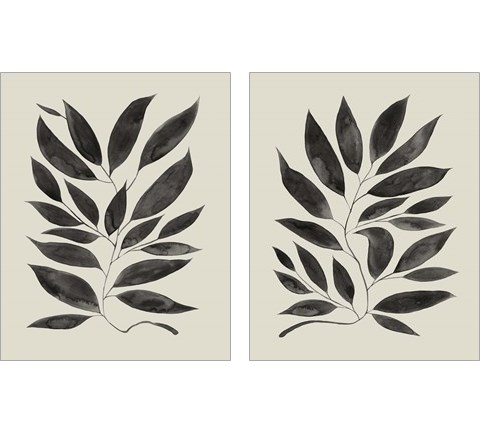 Branched Composition 2 Piece Art Print Set by Grace Popp