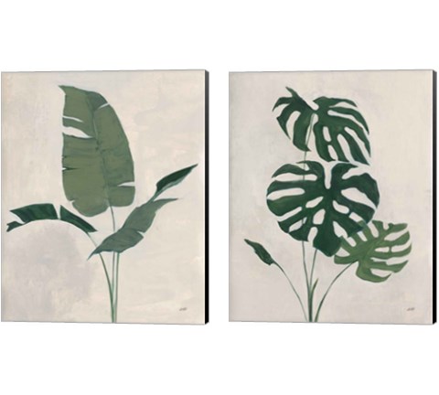 Palm Botanical 2 Piece Canvas Print Set by Julia Purinton