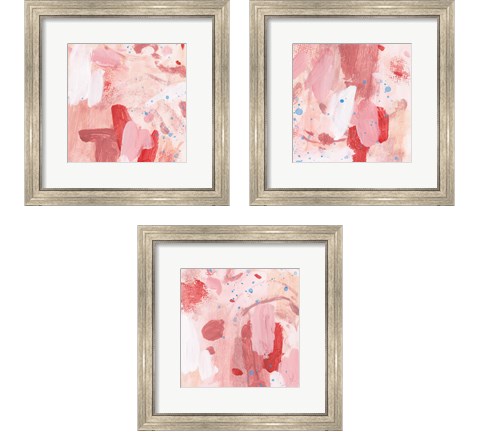 Pink Sky 3 Piece Framed Art Print Set by Melissa Wang