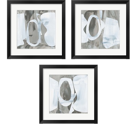 Cave Formation 3 Piece Framed Art Print Set by Melissa Wang