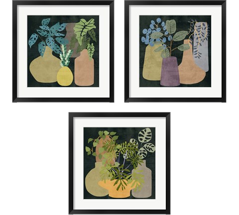 Decorative Vases 3 Piece Framed Art Print Set by Melissa Wang