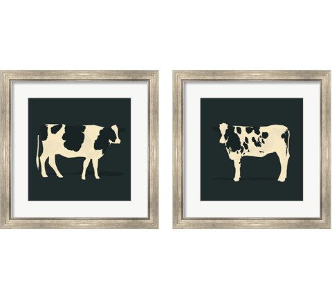 Refined Holstein 2 Piece Framed Art Print Set by Jacob Green