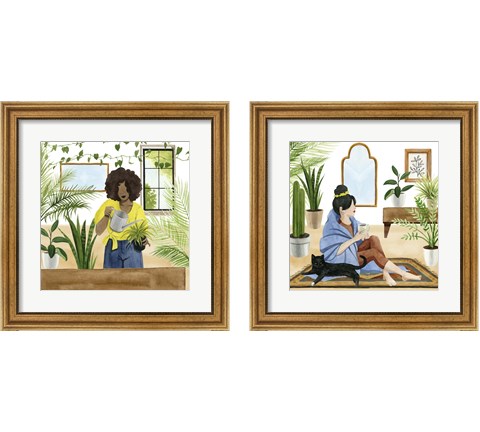 Alone Time 2 Piece Framed Art Print Set by Grace Popp