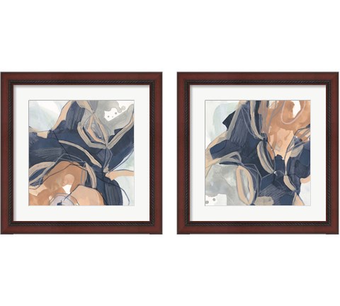 Sienna Spindle 2 Piece Framed Art Print Set by June Erica Vess