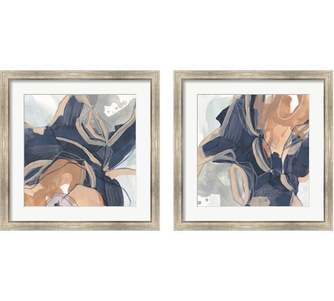 Sienna Spindle 2 Piece Framed Art Print Set by June Erica Vess
