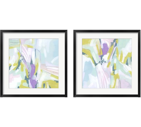 Pastel Marquee 2 Piece Framed Art Print Set by June Erica Vess