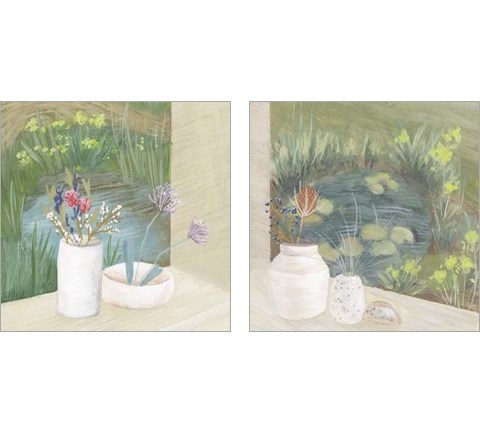 Window Plants 2 Piece Art Print Set by Melissa Wang