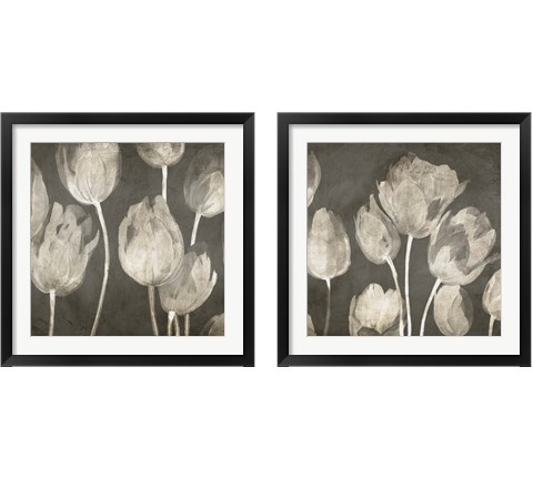 Washed Tulips 2 Piece Framed Art Print Set by Luca Villa