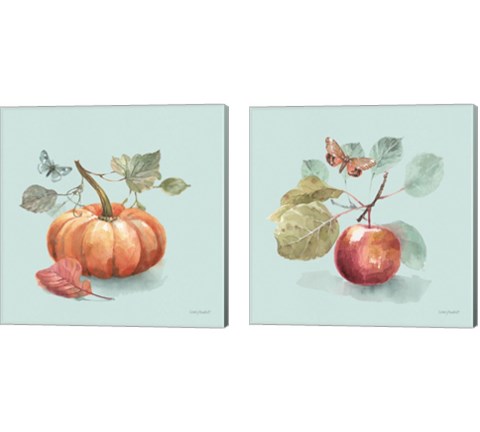 Autumn in Nature 2 Piece Canvas Print Set by Lisa Audit