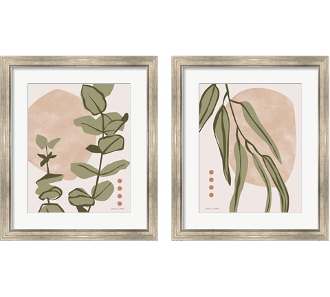 Restore Eucalyptus 2 Piece Framed Art Print Set by Megan Gallagher