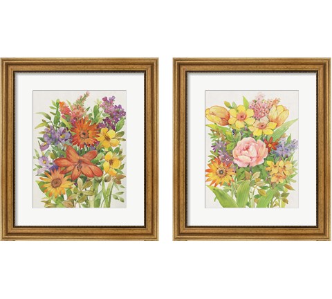 Floral Mix 2 Piece Framed Art Print Set by Timothy O'Toole
