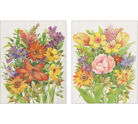 Floral Mix 2 Piece Art Print Set by Timothy O'Toole