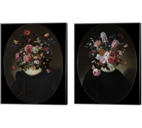 Flowering Masters 2 Piece Canvas Print Set by Grace Popp