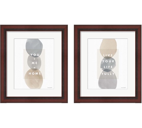 Think Neutral 2 Piece Framed Art Print Set by Lisa Audit